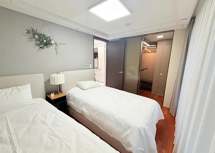 Apartamento Gangnam Seocho 6 2 3 Beds Queen 1 Single 2 Family