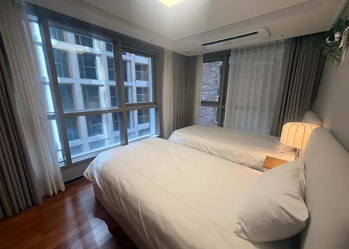 Gangnam Seocho 6 2 3 Beds Queen 1 Single 2 Family Apartamento Seúl